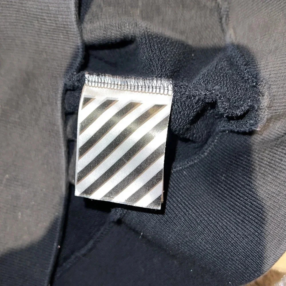 🎉HP🎉Off White Caravagio Diag Arrows Long sleeve Zipper  Hoodie Sz XS - Picture 6 of 15